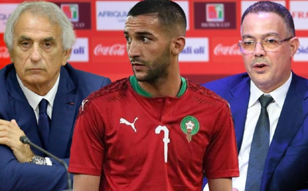 لقجع يؤكد تواجد زياش مع الأسود بمونديال قطر