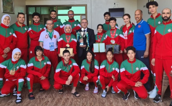 المنتخب المغربي للتايكواندو يتربع على عرش بطولة رواندا