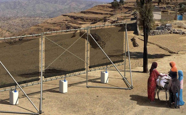 مشروع حصاد الضباب يوفر المياه لقرى نائية بسيدي إفني