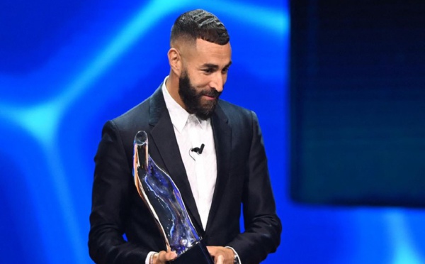 بنزيمة ينال جائزة الاتحاد الأوروبي لأفضل لاعب