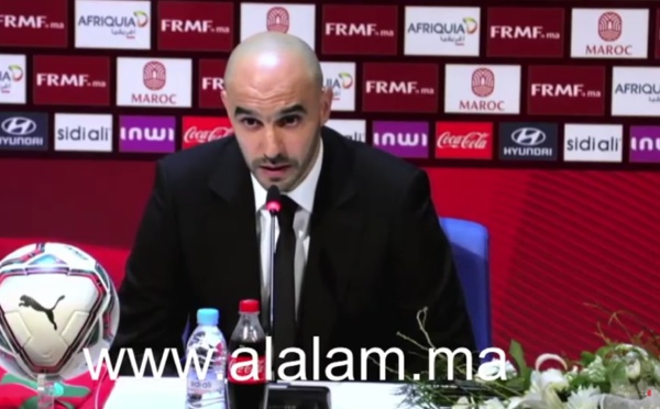 الركراكي يكشف الاثنين عن لائحة الأسود لوديتي الشيلي والباراغواي