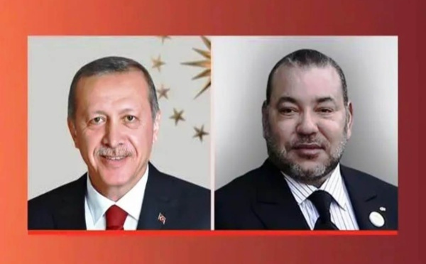 أردوغان يُوجه دعوة لجلالة الملك لزيارة تركيا