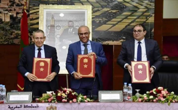 بني ملال.. إطلاق مشروع إنجاز كلية الطب والصيدلة ومشاريع مهيكلة بحضور وزير التعليم العالي ووالي جهة بني ملال خنيفرة