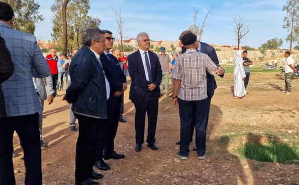 نزار بركة يحضر مراسم تشييع جنازة الراحل عبد الرحمان خيير