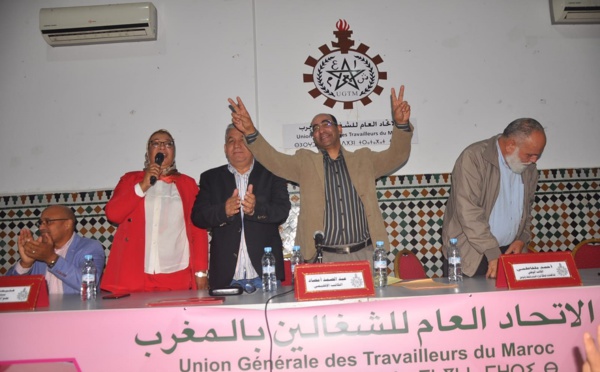 انتخاب عبد الصمد امصاد بالإجماع كاتبا اقليميا للرباط