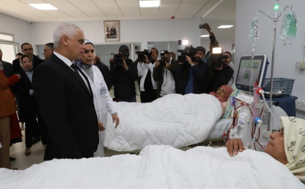 آيت طالب يعطي انطلاقة مشروعين صحيين على مستوى عمالة الصخيرات تمارة