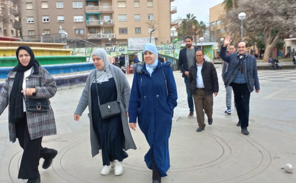 القنصل العام للمملكة المغربية بكتالونيا في زيارة لجمعيات إسلامية