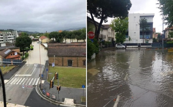 إجلاء مئات الأشخاص بسبب الأمطار في إيطاليا