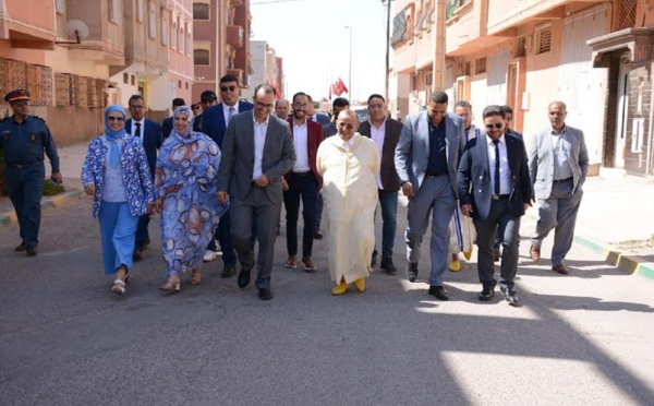 بمناسبة الذكرى 18 لانطلاق المبادرة الوطنية للتنمية البشرية تدشين فضاء المرأة والطفل أركانة بأيت ملول
