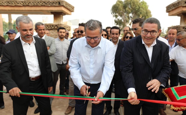 أخنوش يقوم بزيارة تفقدية لمجموعة من المشاريع التنموية بأكادير