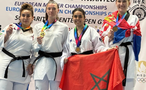 المغربية رجاء أقرماش تصعد منصة التتويج بالبطولة الأوروبية للباراتايكوندو بألمانيا
