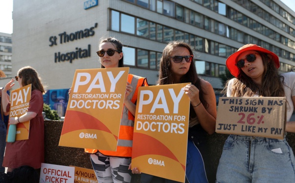 إضرابات جديدة تؤثر على المستشفيات والقطارات في بريطانيا