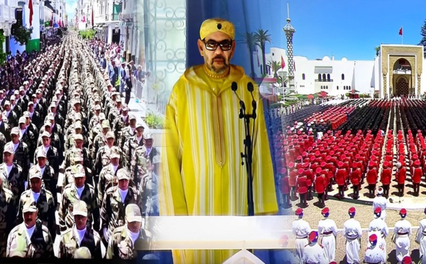 جلالة الملك يترأس بتطوان حفل أداء القسم للضباط المتخرجين من المدارس العليا العسكرية وشبه العسكرية