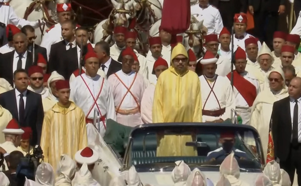 أمير المؤمنين يترأس حفل الولاء بالقصر الملكي بتطوان تخليداً للذكرى 24 لعيد العرش