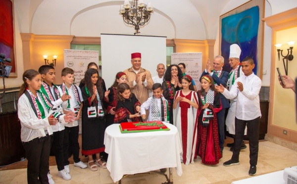 الصخيرات: أطفال القدس يحتفون بعيد الشباب
