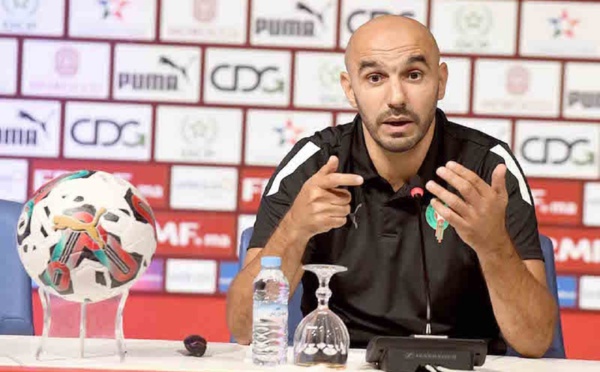 الركراكي يكشف مفاجآت في لائحة الأسود لمباراتي ليبيريا وبوركينافاسو