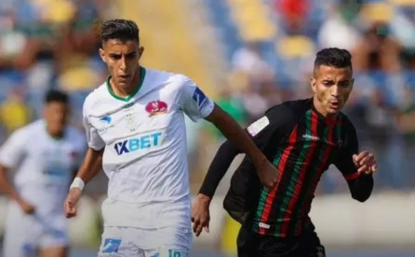 كلاسيكو الرجاء والجيش الملكي ينتهي بالتعادل 2-2