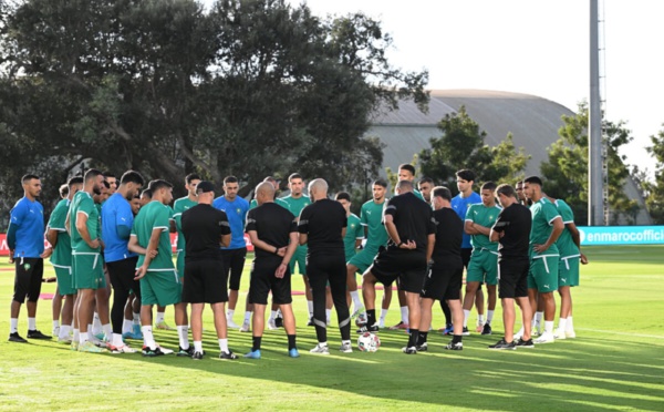 المنتخب المغربي يواصل تحضيراته بالمعمورة قبل مواجهة ليبيريا
