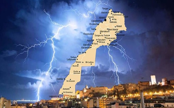 نشرة إنذارية.. أمطار رعدية قوية مصحوبة بهبات رياح وبالبرد بهذه المناطق بالمغرب