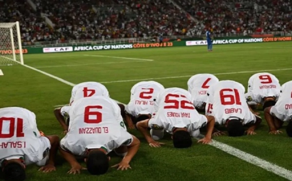 الأولمبي المغربي ينتصر على أبناء العم سام  في ودية بإسبانيا