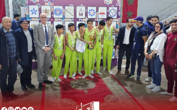 فرق البهجة والعساكر تسيطر على بطولة وكأس للجمباز