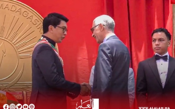 الطالبي العلمي يمثل جلالة الملك في مراسيم تنصيب رئيس جمهورية مدغشقر