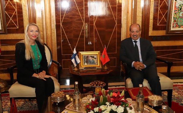 ميارة يتباحث مع سفيرة فنلندا بالمغرب سبل التعاون الثنائي بين البلدين