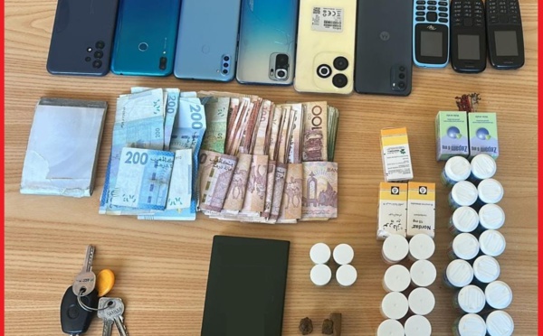 اعتقال 3 أشخاص بمدينة سلا متورطين في ترويج المخدرات والمؤثرات العقلية