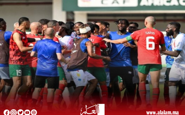 الجامعة الملكية المغربية لكرة القدم تصدر بلاغاً توضيحياً بشأن أحداث مباراة المغرب والكونغو