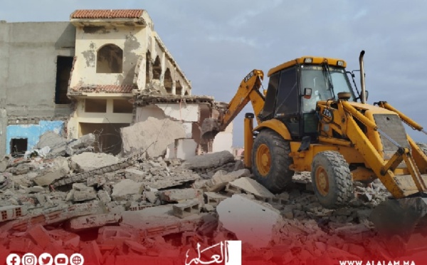 مرتيل: زلزال السلطات يمحو الأبنية العشوائية وينهي زمن احتلال الملك العمومي البحري