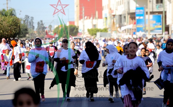 سيدي سليمان تعيش على إيقاع فعاليات القافلة الوطنية للرياضة للجميع