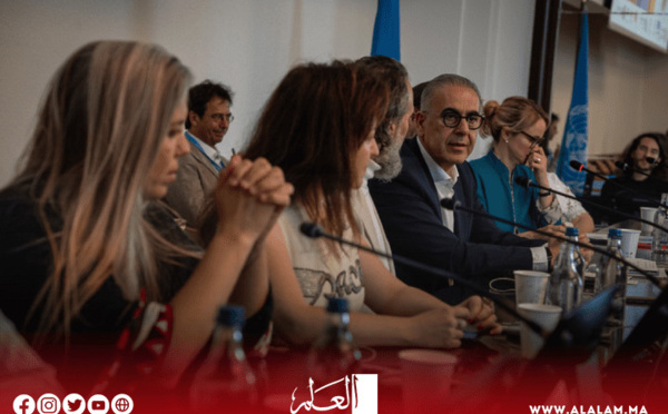الأستاذ نبيل بركة يحاضر بمقر الأمم المتحدة في اليوم العالمي للضمير الإنساني