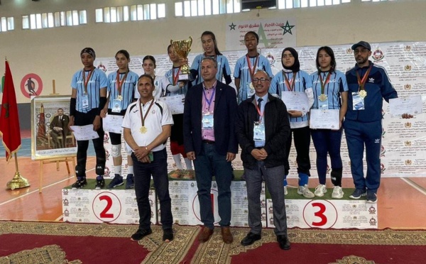 فاس : إسدال الستار على فعاليات البطولة الوطنية المدرسية لكرة الطائرة إناث