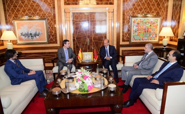 ميارة يبحث مع سفير إسبانيا بالمغرب سبل الدفع قدما بالتعاون متعدد الأبعاد بين البلدين