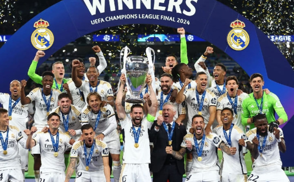 ريال مدريد يحقق لقبه الخامس عشر في دوري أبطال أوروبا