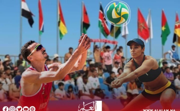 البطولة الإفريقية للكرة الطائرة الشاطئية تنطلق في مرتيل