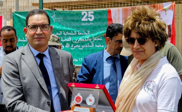 تخليدا لذكرى عيد العرش المجيد: القافلة الوطنية للرياضة الجماهيرية  تحط الرحال ببوجدور