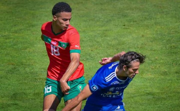 المنتخب الأولمبي يحرز تقدما في المباراة الودية على فيلفرانش بوجولي الفرنسي