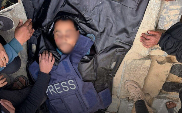 استشهاد صحافي متعاون مع الجزيرة في غارة إسرائيلية بغزة