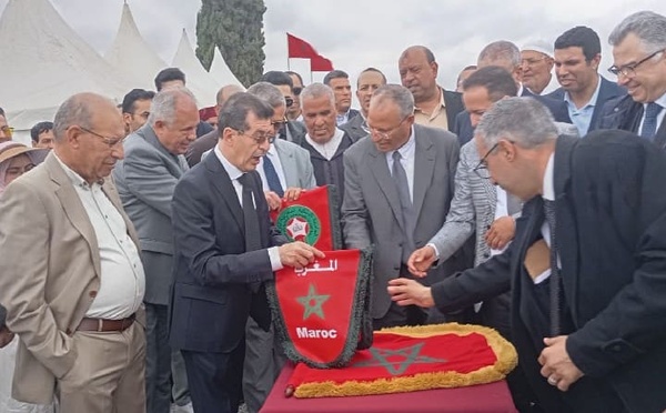 عامل إقليم العرائش يترأس مراسبم إطلاق أشغال المركز الفيدرالي لتكوين لاعبي كرة القدم بالقصر الكبير