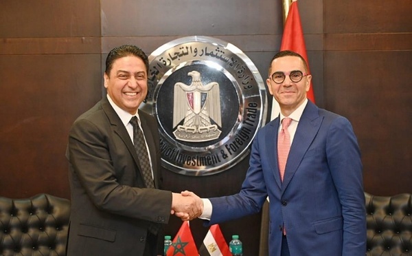 عمر حجيرة يبحث مع وزير الاستثمار المصري سبل تعزيز المبادلات التجارية بين البلدين