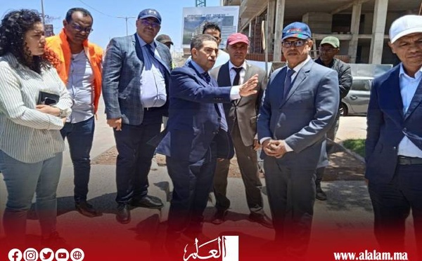 زيارة تفقدية لوالي جهة سوس ماسة لأوراش مفتوحة بأكادير