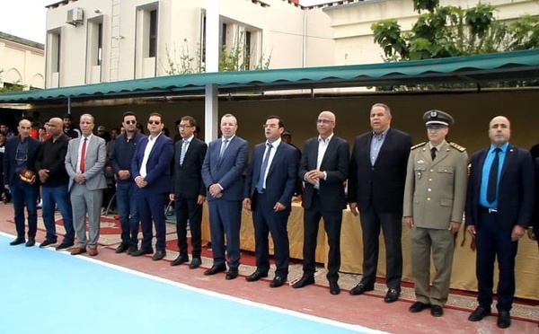 عامل إقليم سيدي قاسم يعطي انطلاقة نهائي دوري مولاي الحسن في كرة السلة لفئة أقل من 19 سنة بحد كورت