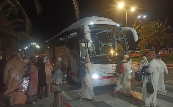 انطلاق فوج الحجاج بعمالة المضيق الفنيدق لأداء للفريضة