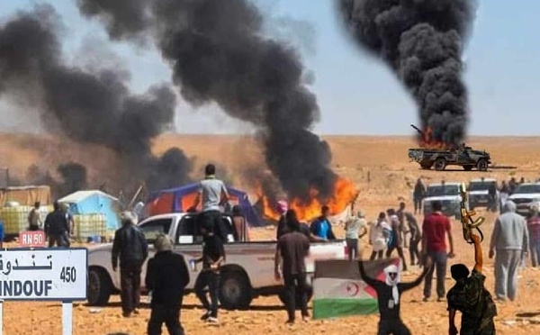 الاشتباكات تندلع بمخيمات الرابوني