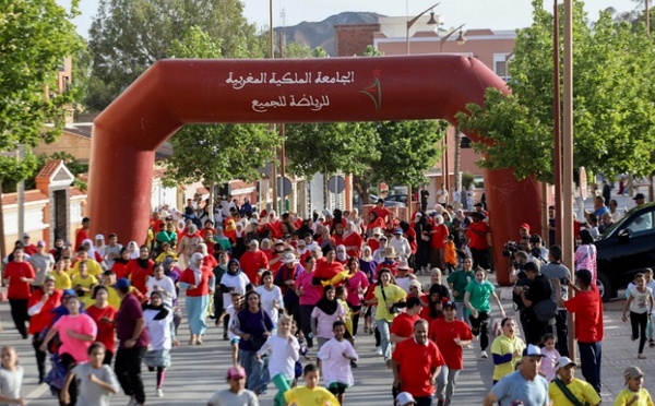 إقليم جرادة يعيش نهاية أسبوع حافلة على إيقاع قافلة الرياضة للجميع
