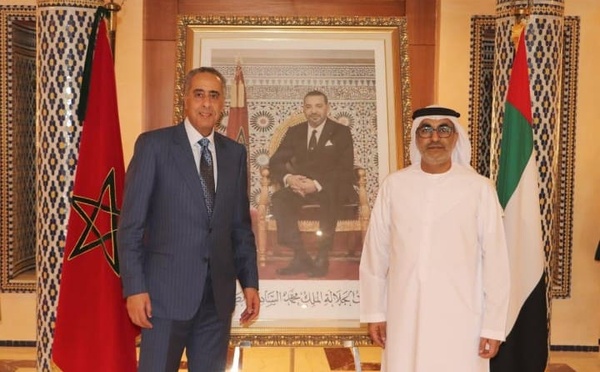 حموشي يستقبل رئيس جهاز الاستخبارات الوطني لدولة الإمارات العربية المتحدة