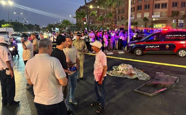 سيدة تفارق الحياة وثلاثة جرحى في حادث دهس مروع بمراكش