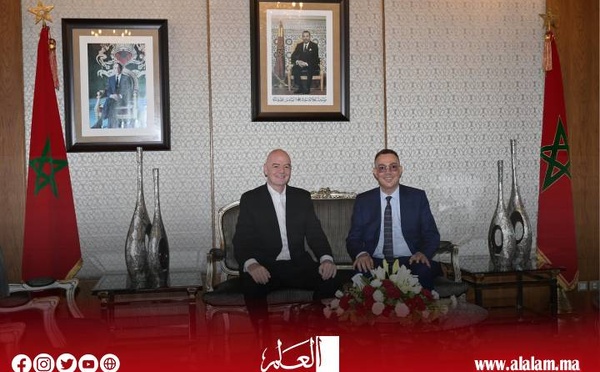 إنفانتينو بعد الوصول إلى المغرب: أصبحتم بلدا رائدا في كرة القدم بعد مونديال 2022