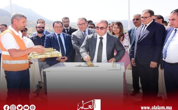 بني ملال: وضع حجر الأساس لبناء ثانوية يوسف بن تاشفين الإعدادية بجماعة تانوغة